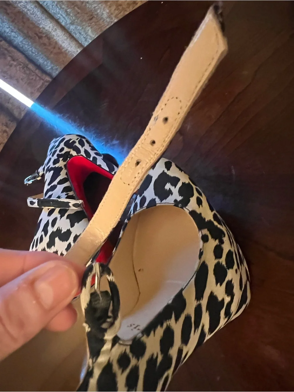 (Price FIRM) Christian Louboutin Tissu Leopardino Lady Daf 160 Platform Pumps